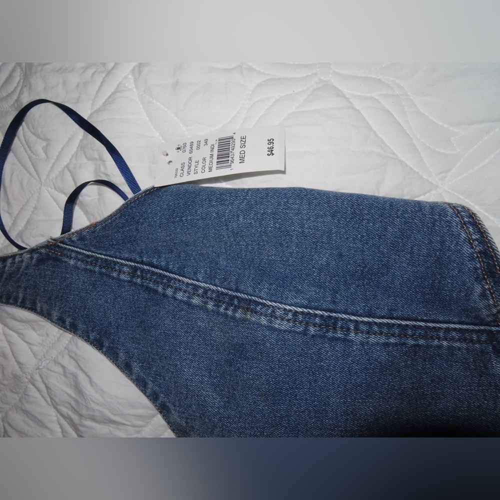 PacSun Blue Denim Overalls